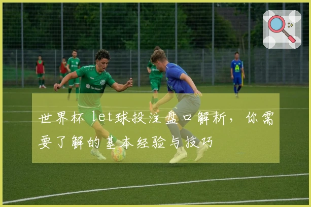 世界杯 let球投注盘口解析，你需要了解的基本经验与技巧